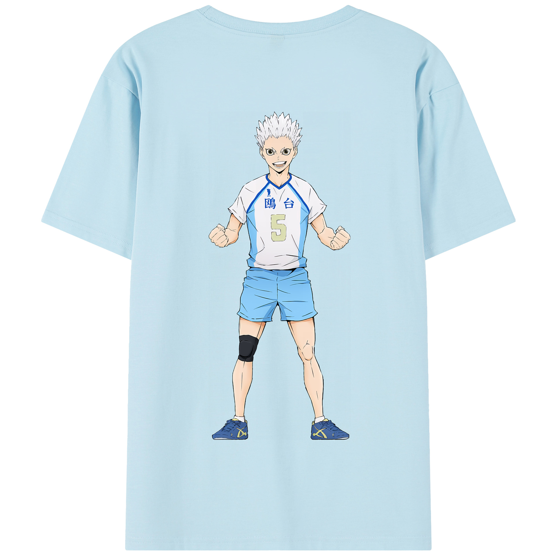 （画像用） ハイキュー!! Haikyu!! 綿100％半袖Tシャツ（背面プリント）